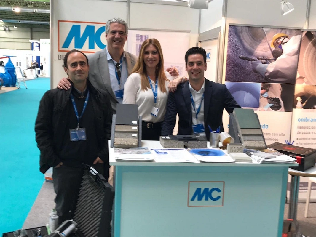 MC Spain muestra sus sistemas de reparación de colectores urbanos e industriales con tecnología sin zanja en Smagua