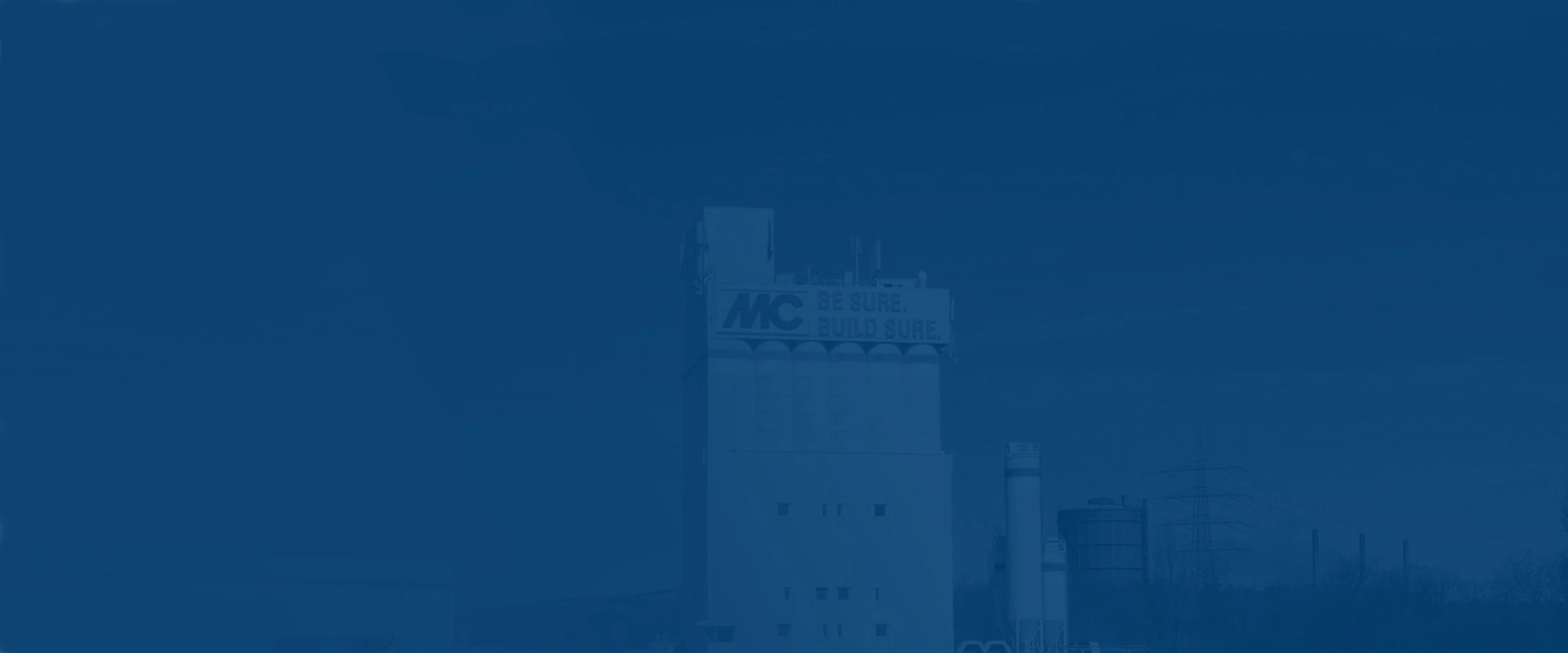 Impresión del sitio web de MC-Bauchemie