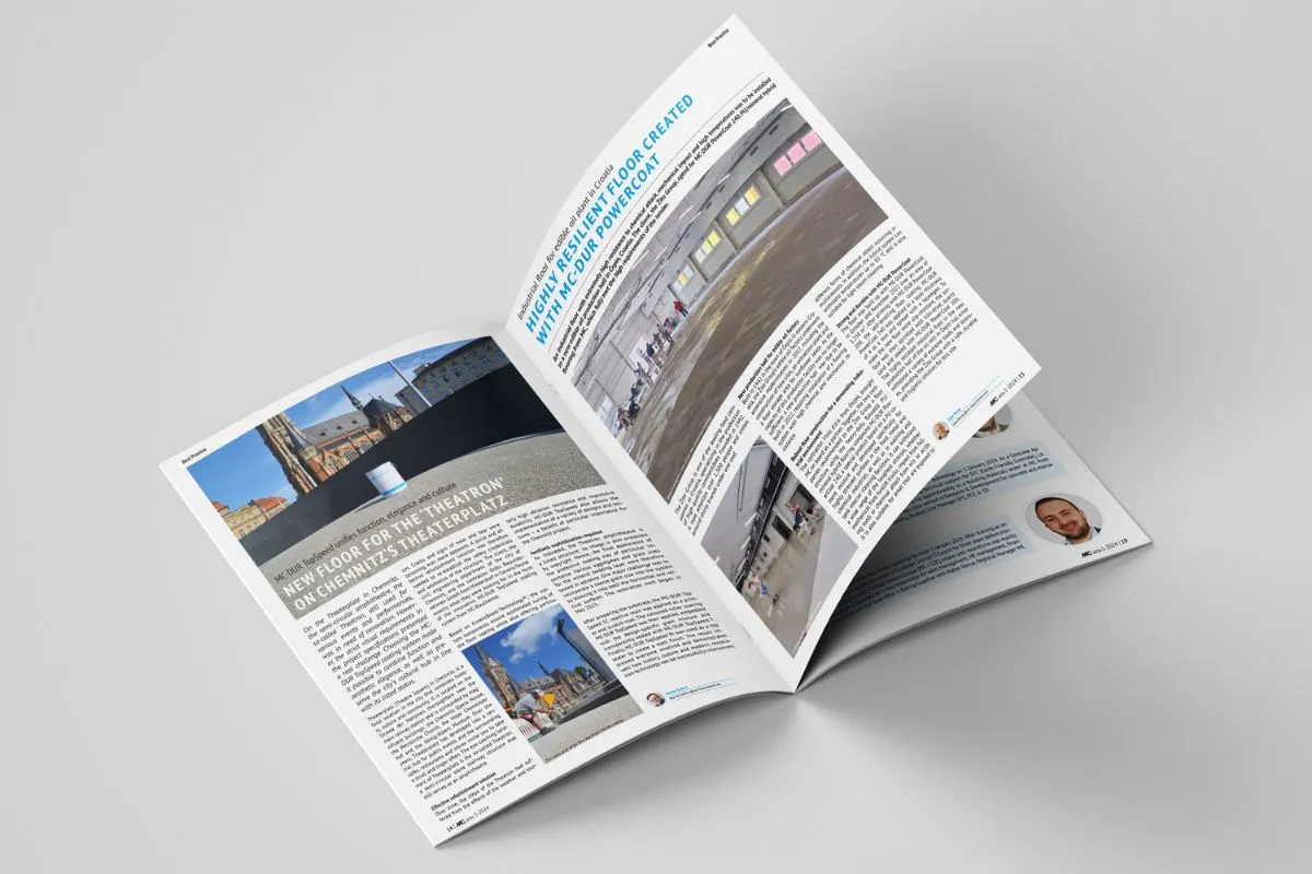 Además, volvemos a ofrecer una interesante e inspiradora mezcla de innovaciones, proyectos y noticias internas del mundo de MC-Bauchemie.