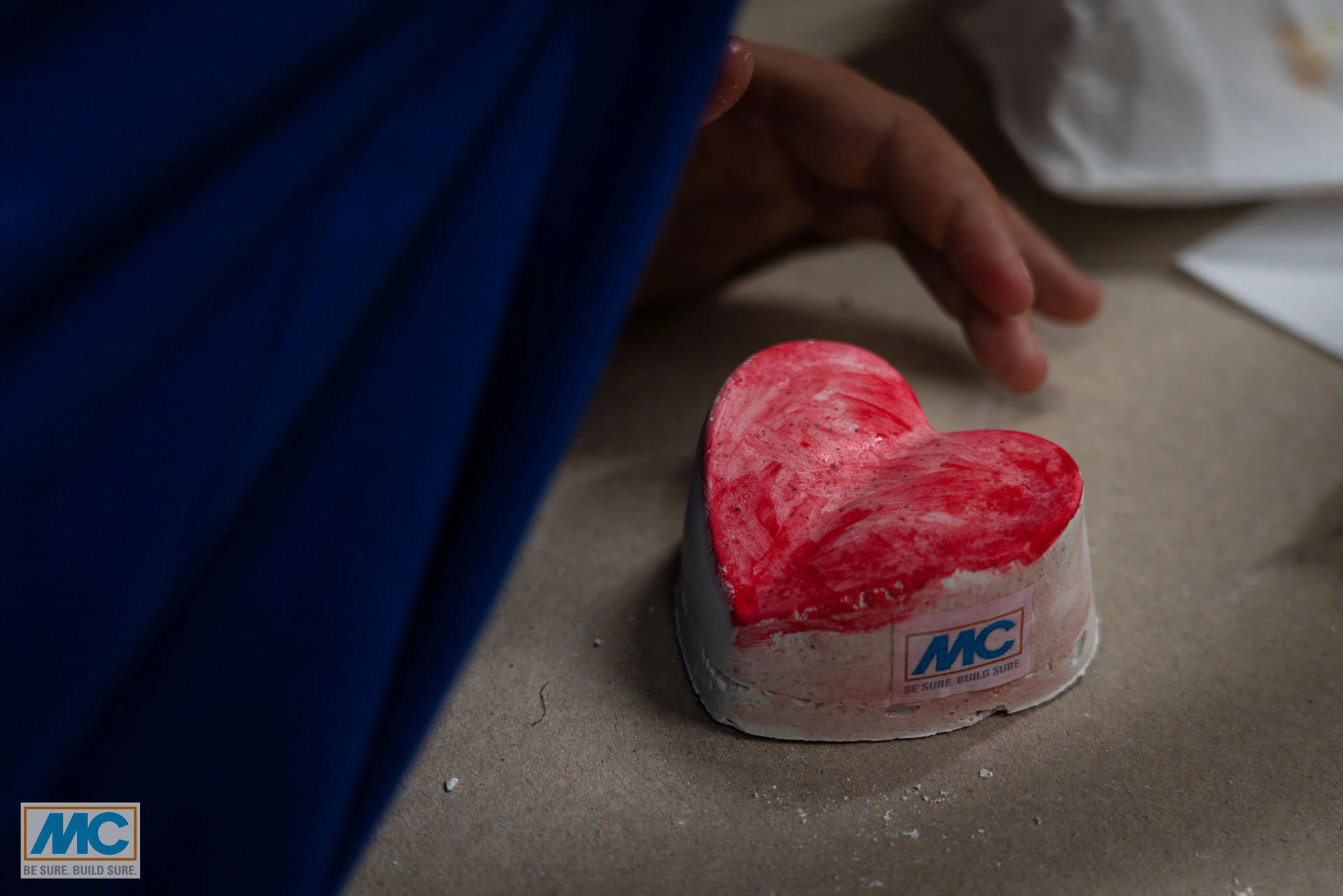 Un corazón de hormigón